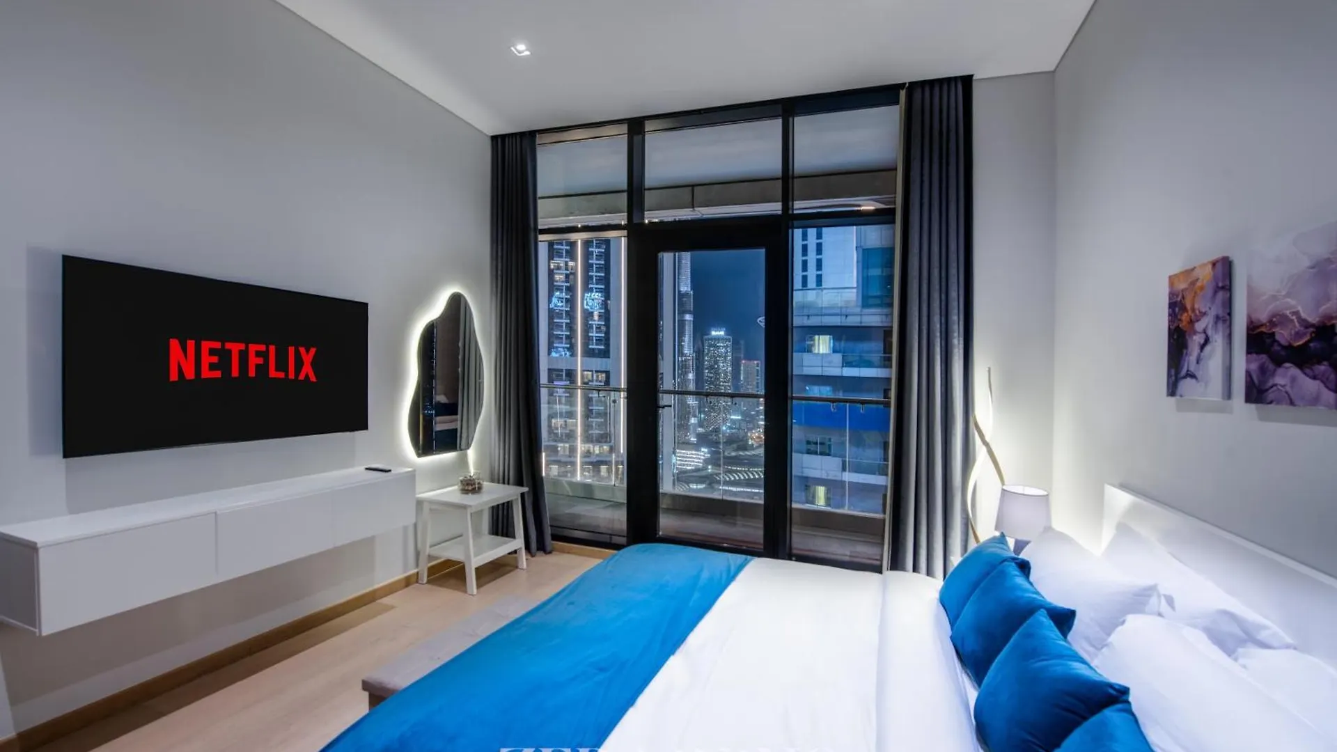 Zed Living - Luxe 2Br With Burj Khalifa View - Rp Heights Apartment Dubai
