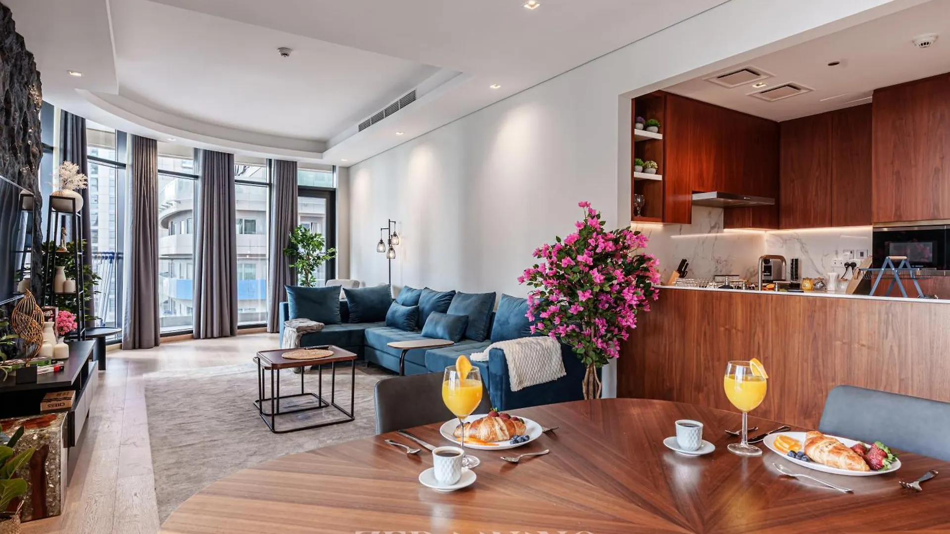 Zed Living - Luxe 2Br With Burj Khalifa View - Rp Heights Apartment Dubai 0*,