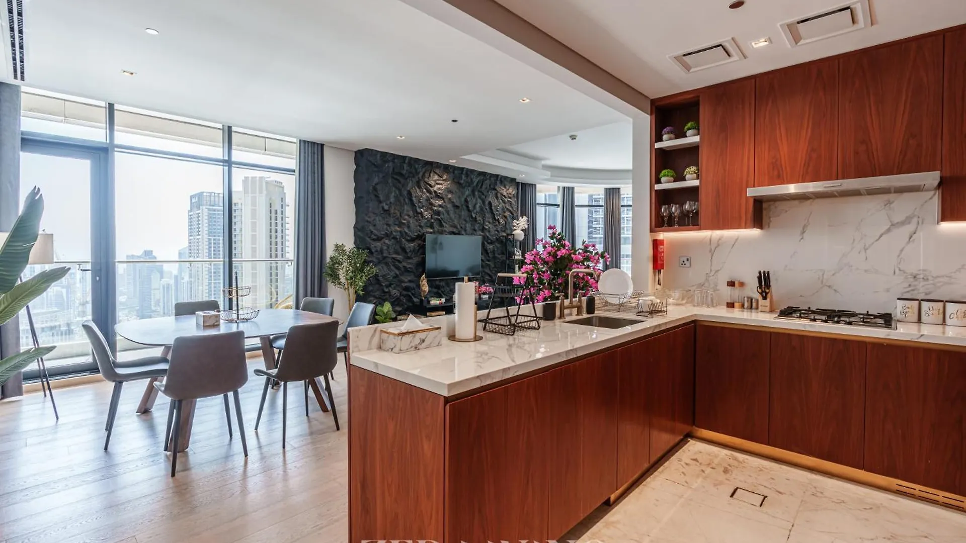 Zed Living - Luxe 2Br With Burj Khalifa View - Rp Heights Apartment Dubai