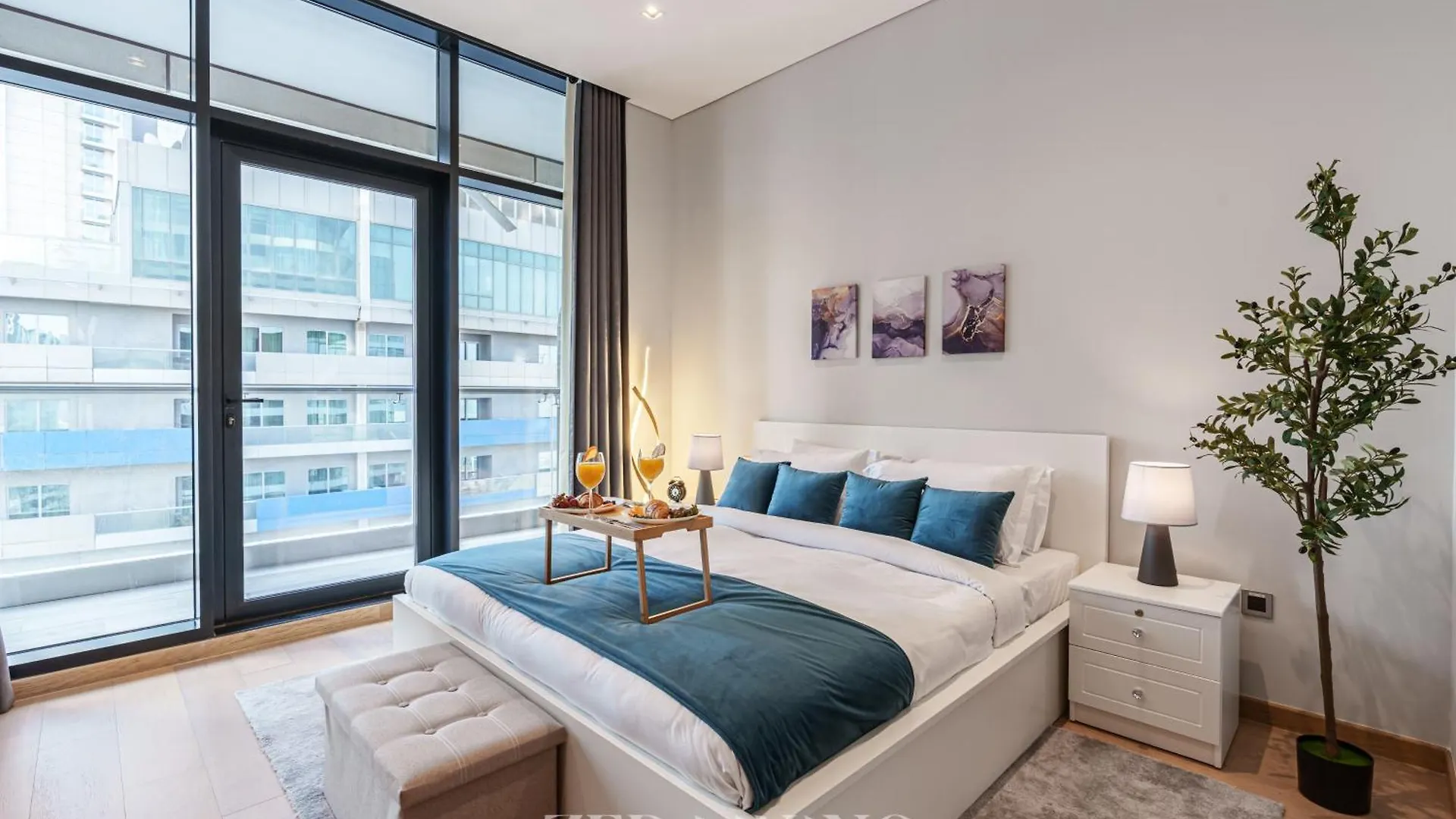 Zed Living - Luxe 2Br With Burj Khalifa View - Rp Heights Apartment Dubai